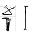 Wie auf TV gesehen Triple Head Pivot Base Einstellbare Folding Walking Trusty Cane LED